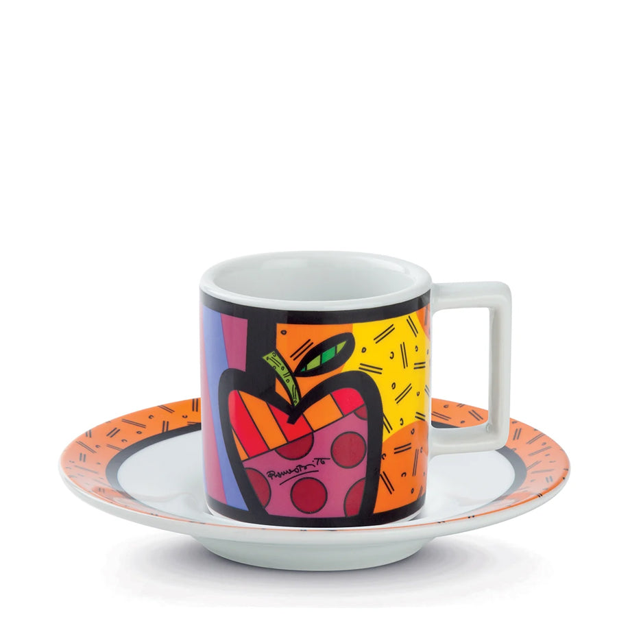 Tazzina da Caffè in porcellana decorata BRITTO ICON Egan