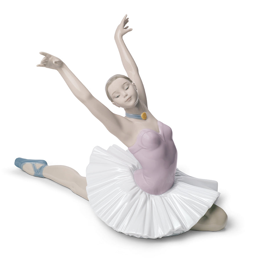 Scultura in porcellana spagnola "L' ARTE DELLA DANZA" Nao By Lladrò