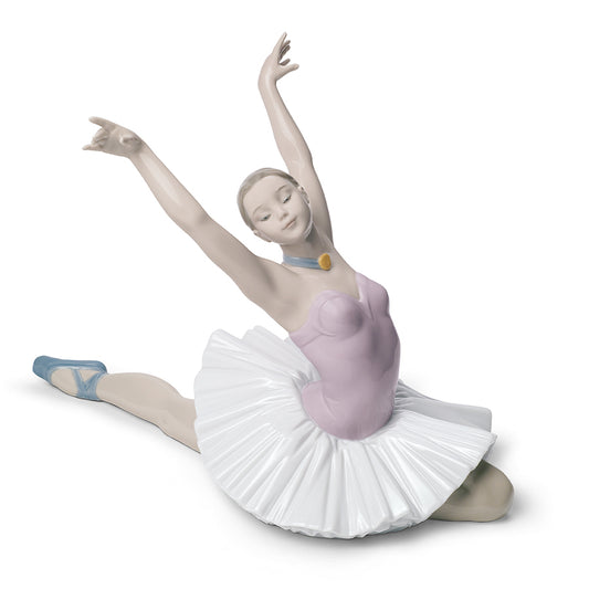 Scultura in porcellana spagnola "L' ARTE DELLA DANZA" Nao By Lladrò