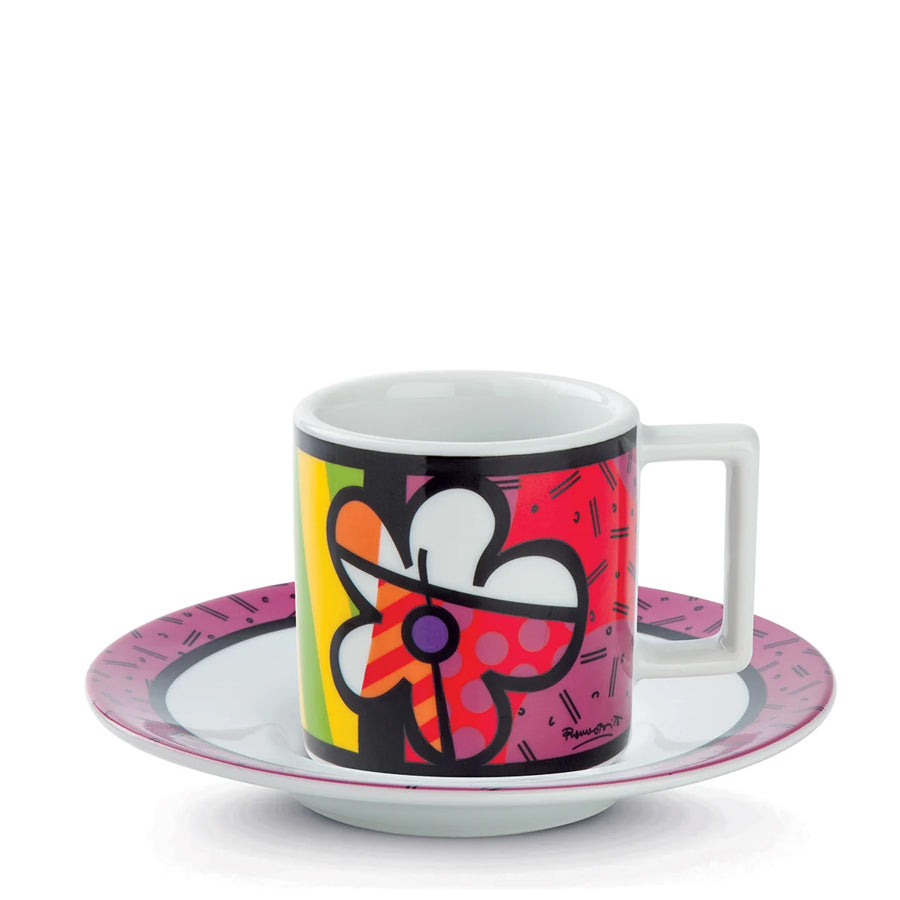 Tazzina da Caffè in porcellana decorata BRITTO ICON Egan