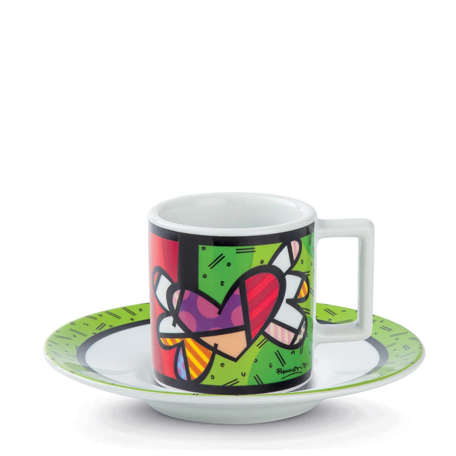 Tazzina da Caffè in porcellana decorata BRITTO ICON Egan