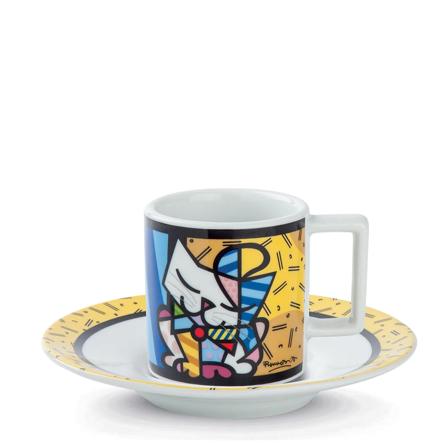 Tazzina da Caffè in porcellana decorata BRITTO ICON Egan