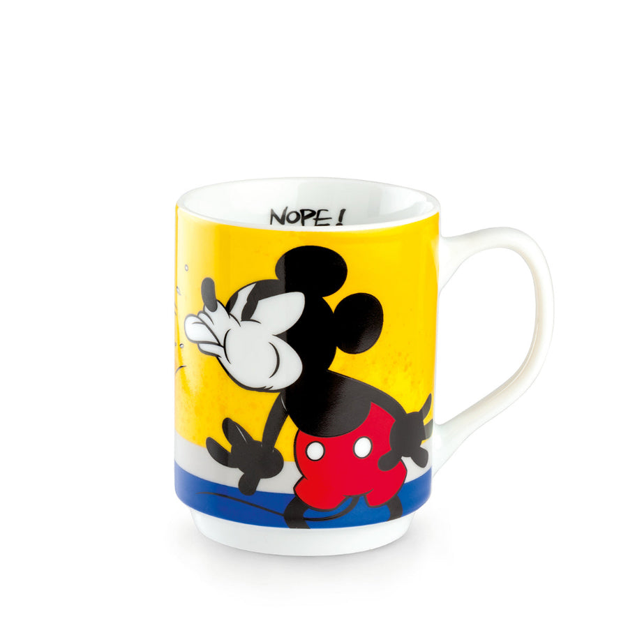 Mug impilabile Mickey Mouse I AM giallo 350 ml Egan