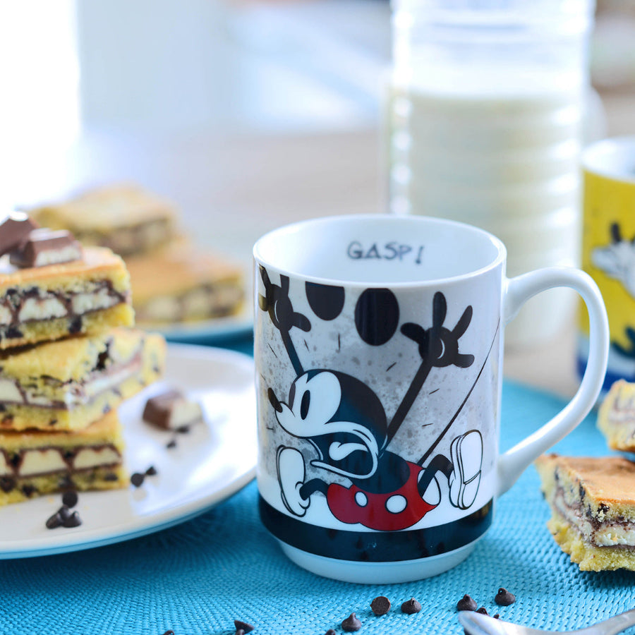 Mug impilabile Mickey Mouse I AM grigio 350 ml Egan, vista 2