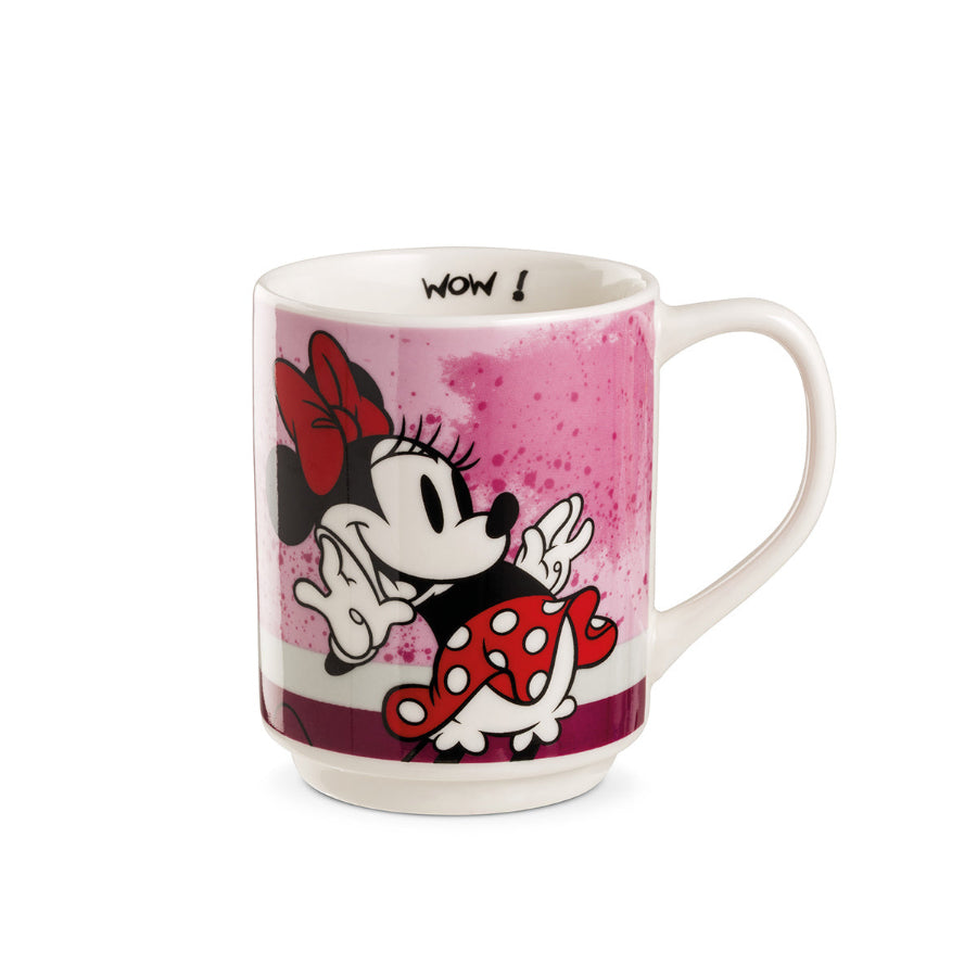 Mug impilabile Minnie Mouse I AM rosa 350 ml Egan