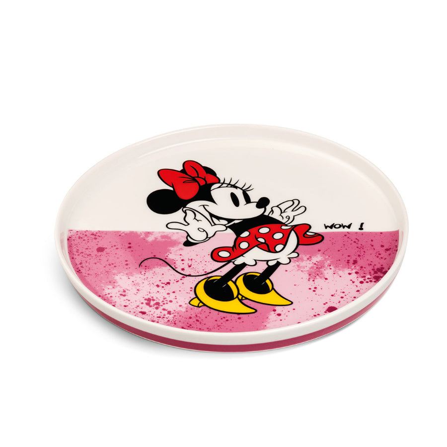 Piatto dessert Minnie Mouse I AM rosa 20 cm Egan