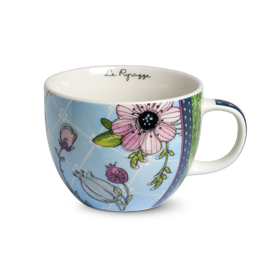 Tazza Colazione Paese Mio Blu 460 ml Egan