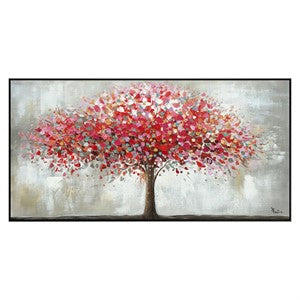 Quadro in tela con cornice in legno "ALBERO DELL' ARMONIA" Fantin Argenti