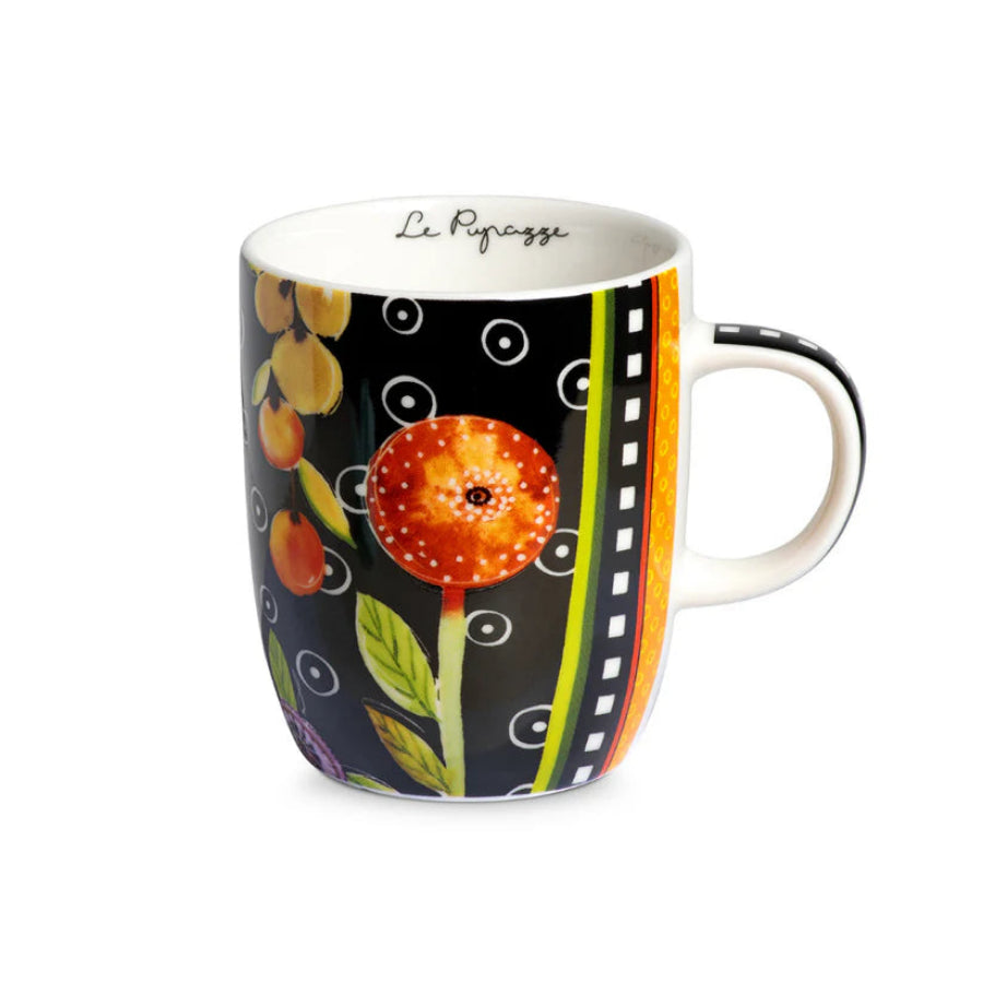 Tazza Mug in porcellana decorata "LE PUPAZZE" Egan