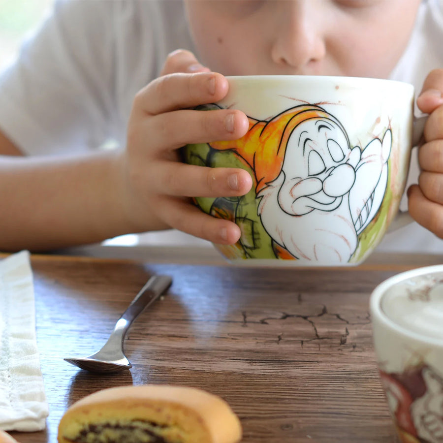 Tazza colazione in porcellana decorata Egan I 7 NANI