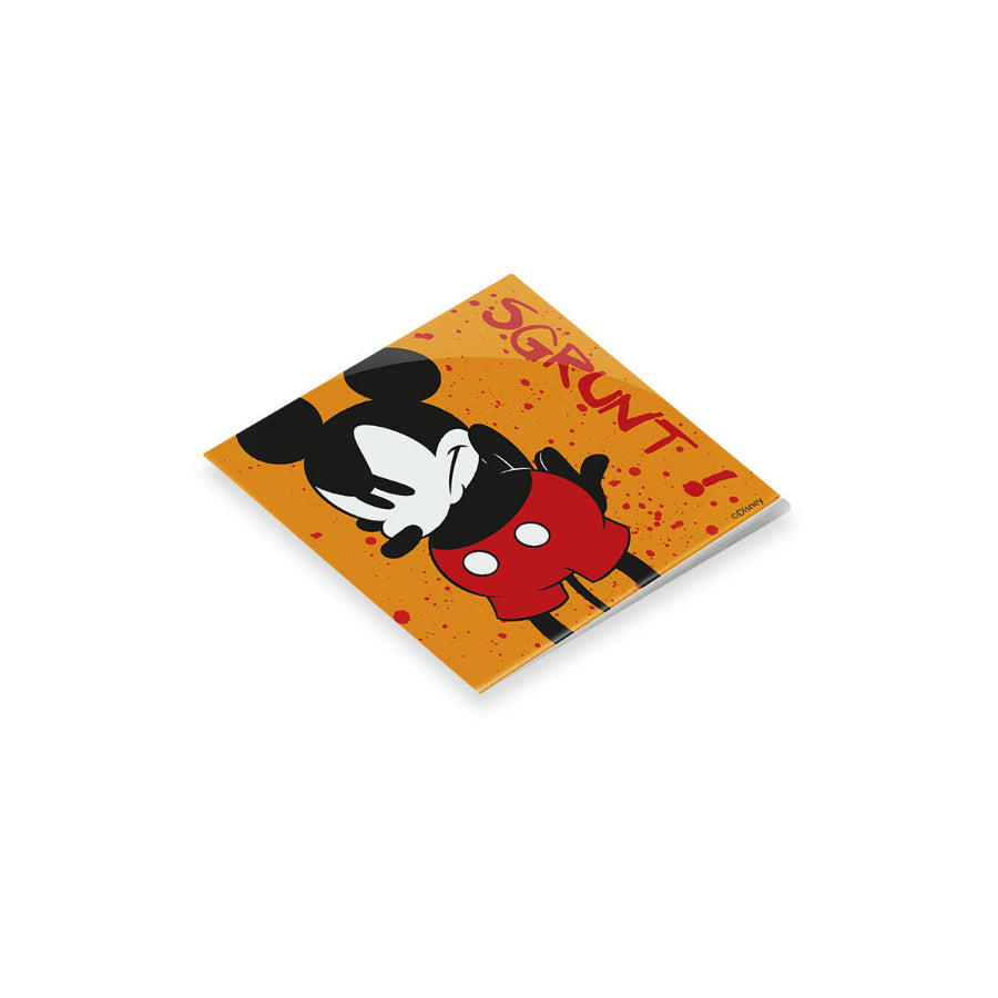 Sottobicchiere singolo Mickey Mouse I AM arancione Egan