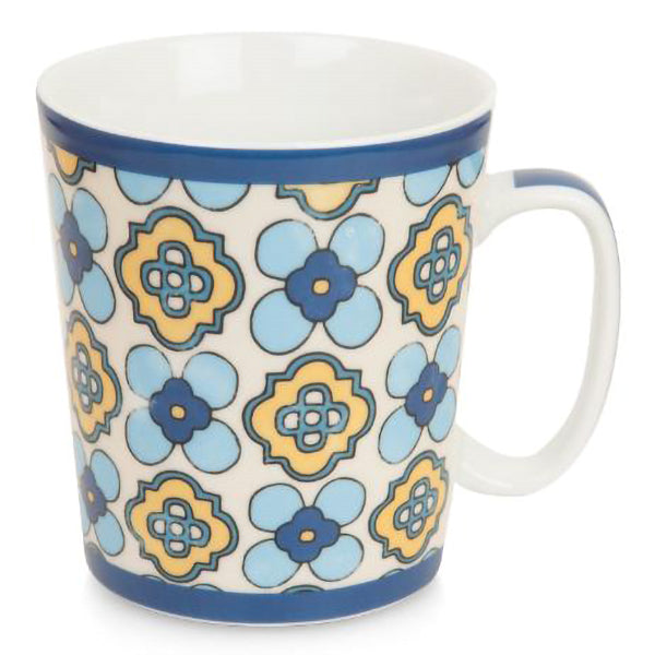 Tazza mug in porcellana decorata MAJORICA Egan