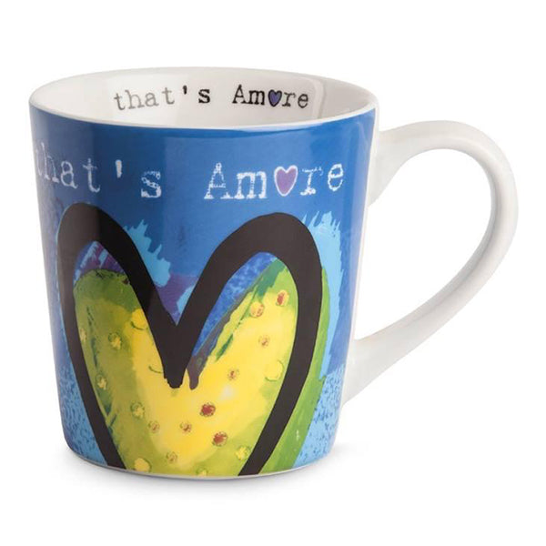 Tazza mug in porcellana ml 350 Egan That's amore