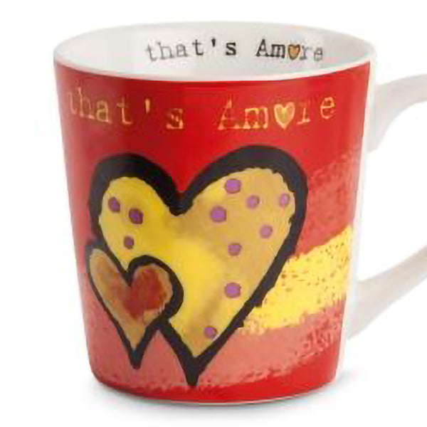 Tazza mug in porcellana ml 350 Egan That's amore