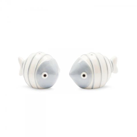 Sale e pepe in ceramica decorata Egan ACQUA DI MARE