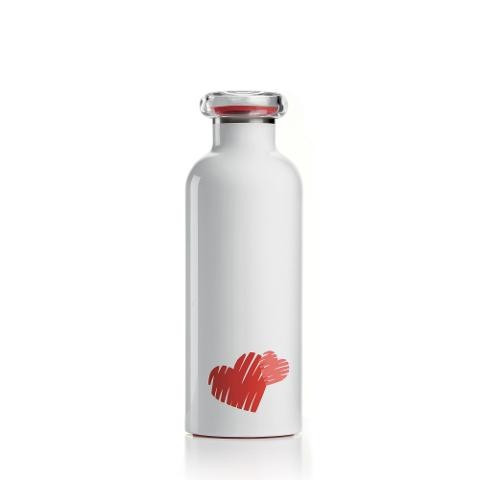 Bottiglia termica da viaggio in acciaio inox Guzzini LOVE